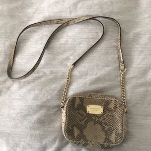 Michael Kors Snakeskin crossbody